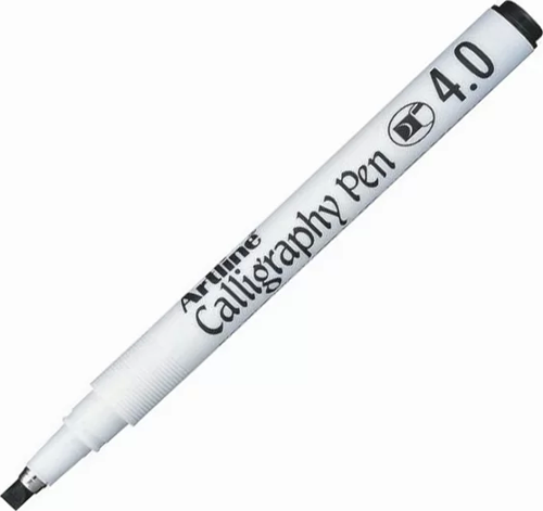 244 KALİGRAFİ KALEMİ 4mm SİYAH