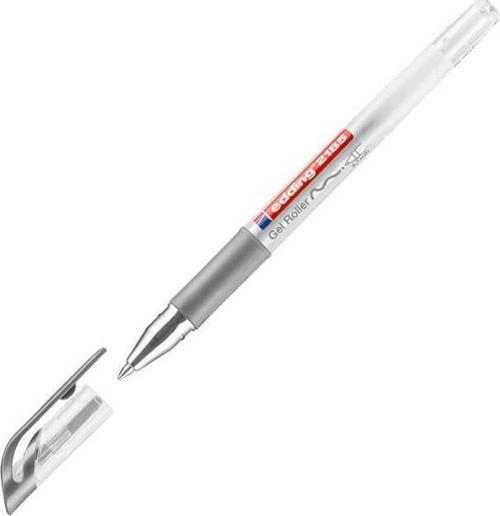 E-2185 Jel Mürekkepli Kalem 0.7 mm Gümüş