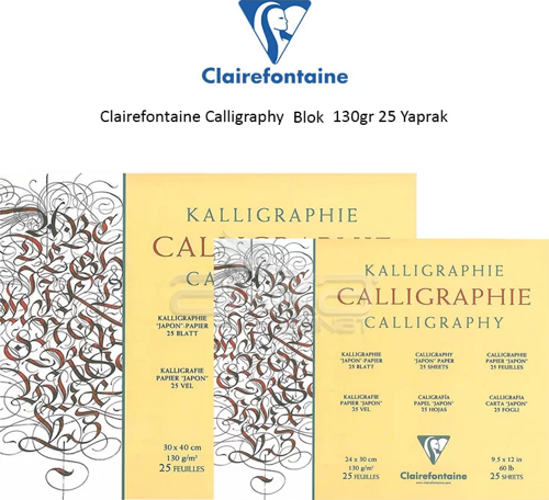 Calligraphy Blok 130gr 25 Yaprak
