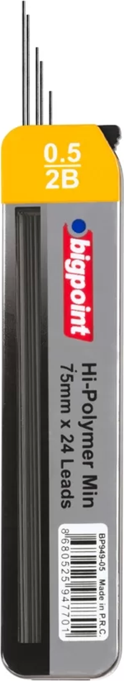 Kalem Ucu 0.5mm HB 75mm 24'lü Tüp