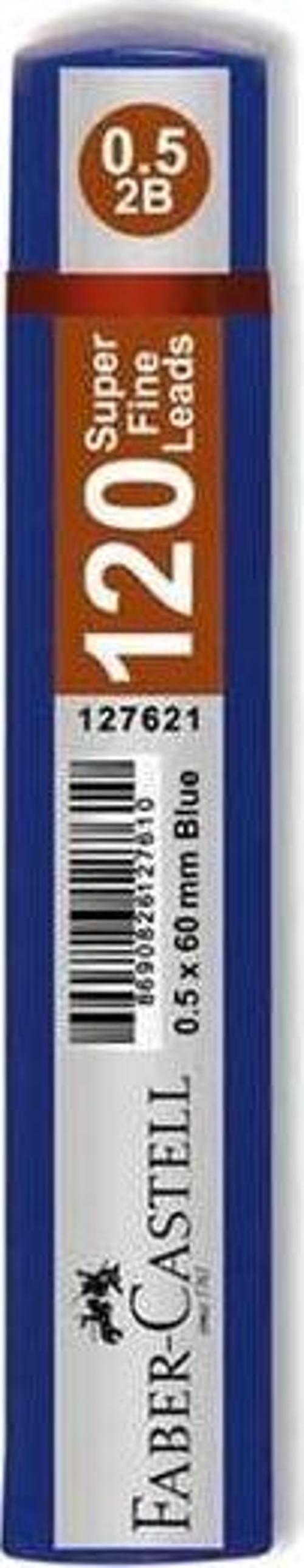 Grip Min 0.5 mm 2B 60 mm 120'li Tüp Mavi
