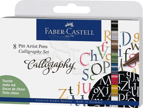 Pitt Artist Pens Calligraphy Seti 8li 167508