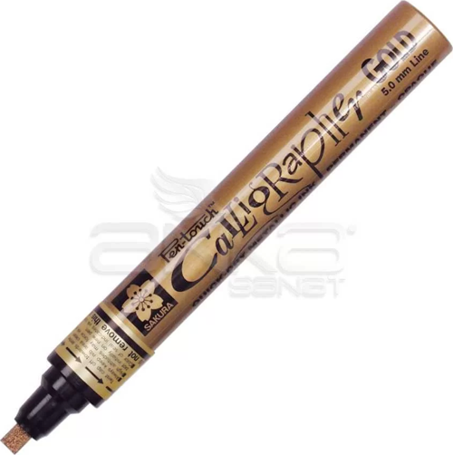 Pen Touch Calligrapher Kaligrafi Kalemi Medium Gold 5.0mm
