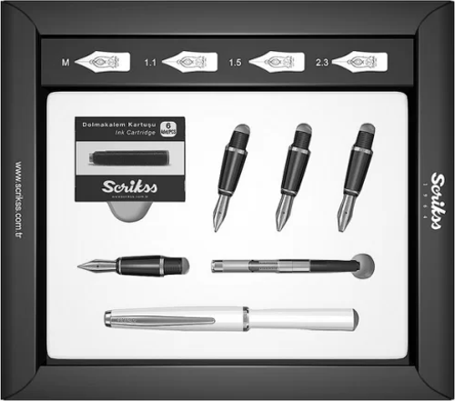 Kaligrafi Seti Beyaz