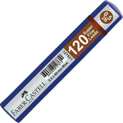 FABER-CASTELL GRİP KALEM UCU 0.5 2B 60mm MAVİ (127621)