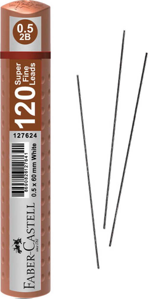 FABER-CASTELL GRİP KALEM UCU 0.5 2B 60mm ROSE GOLD (127682)