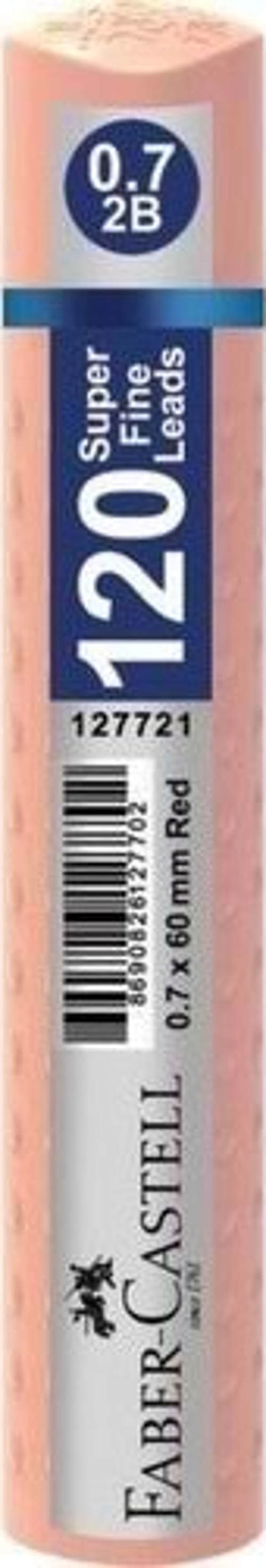 FABER-CASTELL GRİP KALEM UCU 0.7 2B 60mm PASTEL TURUNCU (127736)