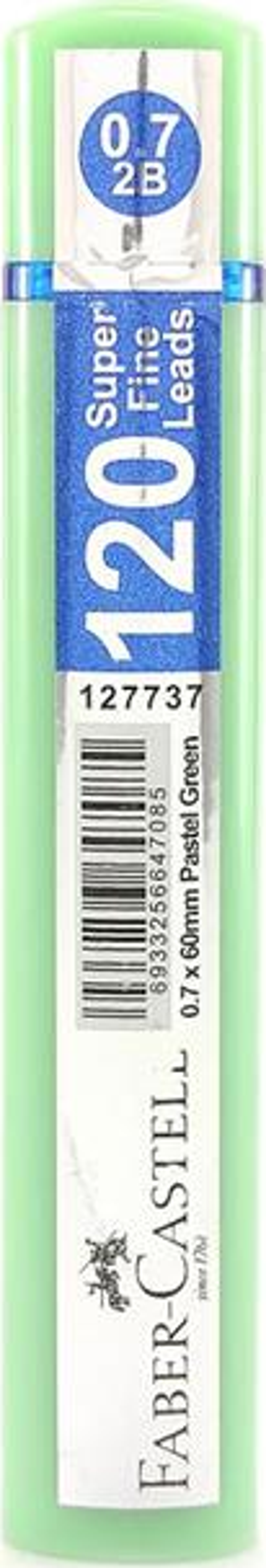 FABER-CASTELL GRİP KALEM UCU 0.7 2B 60mm PASTEL YEŞİL (127737)