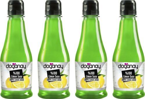 %100 Limon Suyu 500 ml x 4 Adet Pet