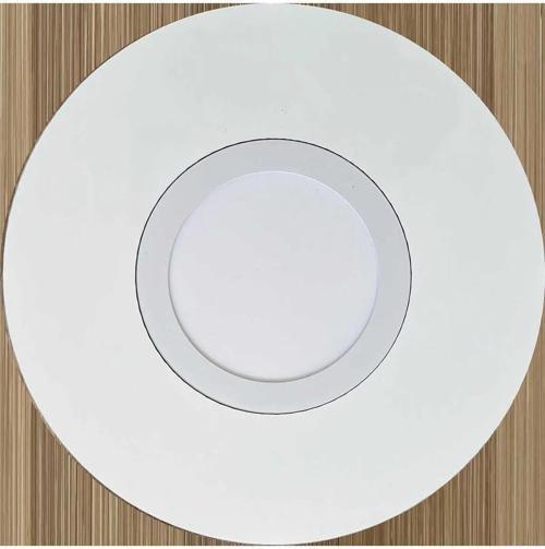 Beyaz Tavan Lambası - Merdiven Lambası - Koridor Lambası - Banyo Lambası - Çocuk Oda - Mdf Lam 33cm 12W