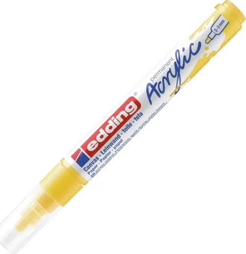 ED5100905 AKRİLİK MARKÖR ORTA UÇLU 2.0-3.0mm TRAFİK SARISI
