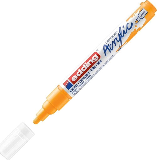 ED5100906 AKRİLİK MARKÖR ORTA UÇLU 2.0-3.0mm GÜNEŞ SARISI