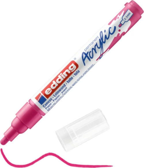 ED5100909 AKRİLİK MARKÖR ORTA UÇLU 2.0-3.0mm TELEMAGENTA