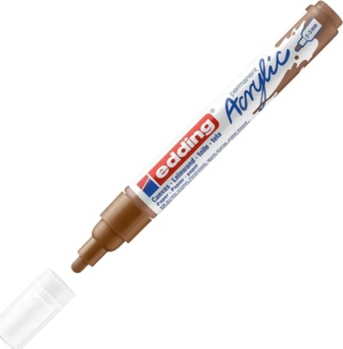 ED5100919 AKRİLİK MARKÖR ORTA UÇLU 2.0-3.0mm FINDIK KAHVESİ