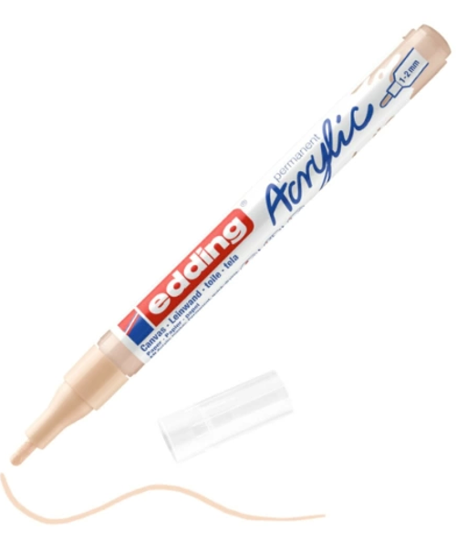 ED5300255 AKRİLİK MARKÖR İNCE UÇLU 1.0-2.0mm BEJ