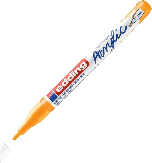 ED5300906 AKRİLİK MARKÖR İNCE UÇLU 1.0-2.0mm GÜNEŞ SARISI
