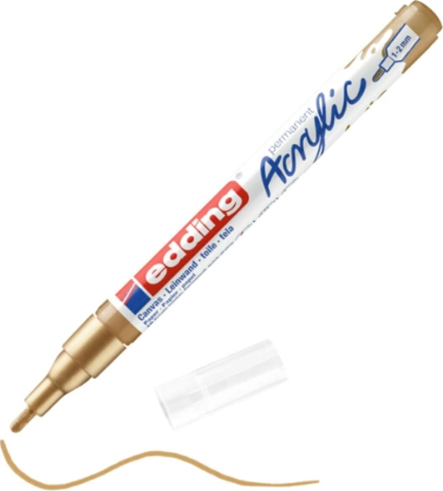 ED5300924 AKRİLİK MARKÖR İNCE UÇLU 1.0-2.0mm ALTIN