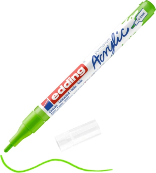 ED5300927 AKRİLİK MARKÖR İNCE UÇLU 1.0-2.0mm SARI-YEŞİL