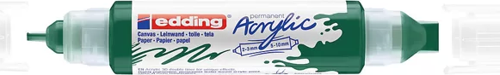 ED5400904 3D DOUBLE LİNER ÇİFT UÇLU AKRİLİK MARKÖR YOSUN YEŞİLİ