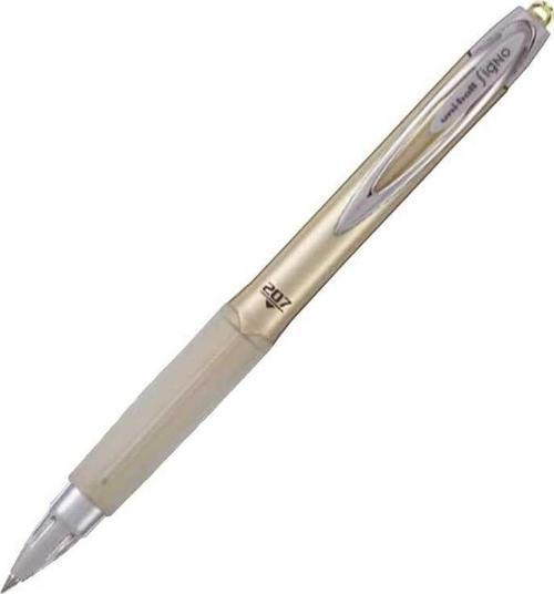 -Ball Roller Kalem Altın Renk Gövde 0.7 mm Siyah