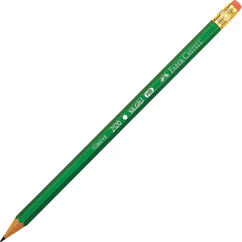 FABER-CASTELL KÖŞELİ SİLGİLİ KURŞUN KALEM (212000)
