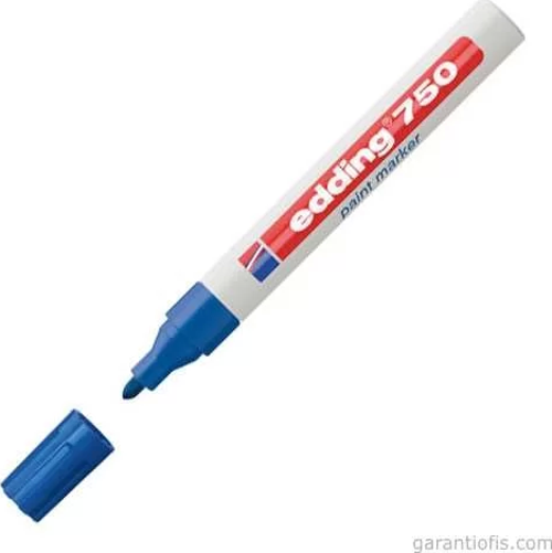 750 Tam Örtücü Mavi Boya Kalemi (Paint Marker)