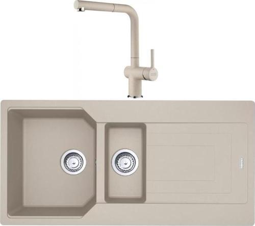 Urban Ubg 651-100 Sahara Granit Eviye, Active Plus Doccia 2.0 Batarya Set