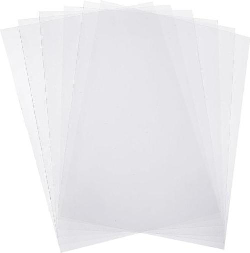 A4 Şeffaf Pvc Levha 10 Micron 20 Adet Paketli (21X29.7Cm)
