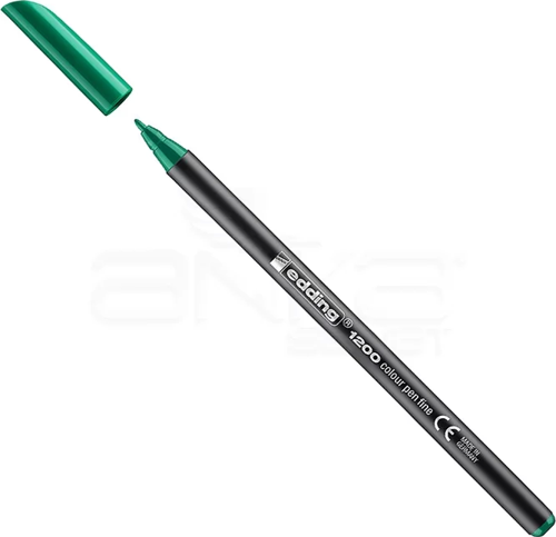 1200 İnce Uçlu Keçeli Kalem 1mm 004 Yeşil