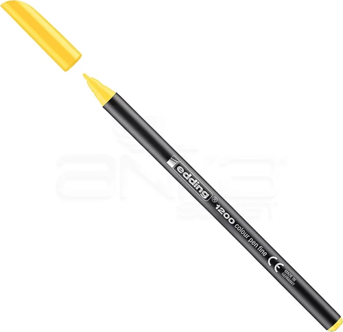 1200 İnce Uçlu Keçeli Kalem 1mm 005 Sarı