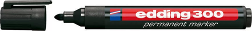 E-300 Permanent Markör Yuvarlak Uçlu Siyah