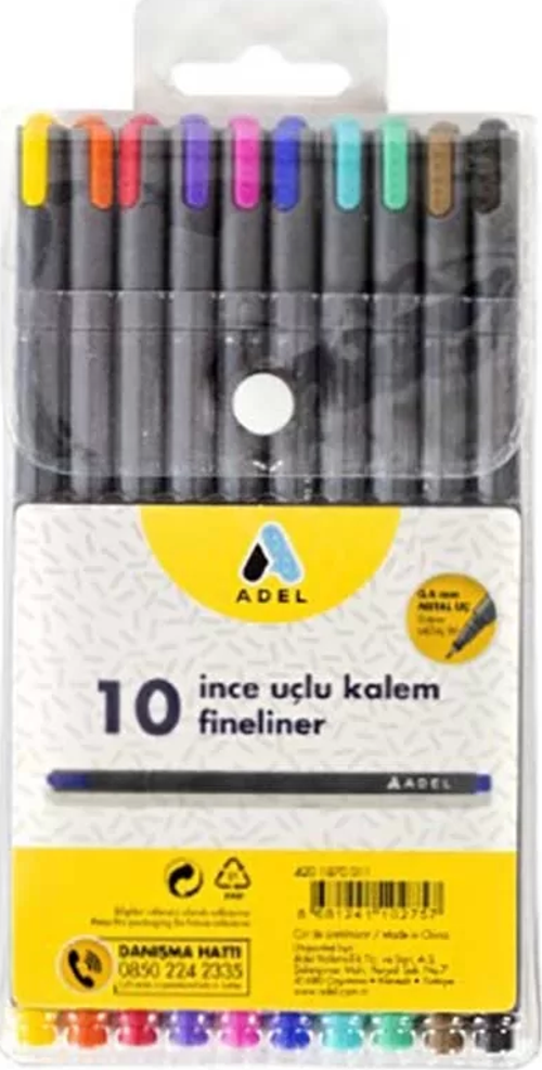 Prime Ink 10’Lu Klasik Fineliner
