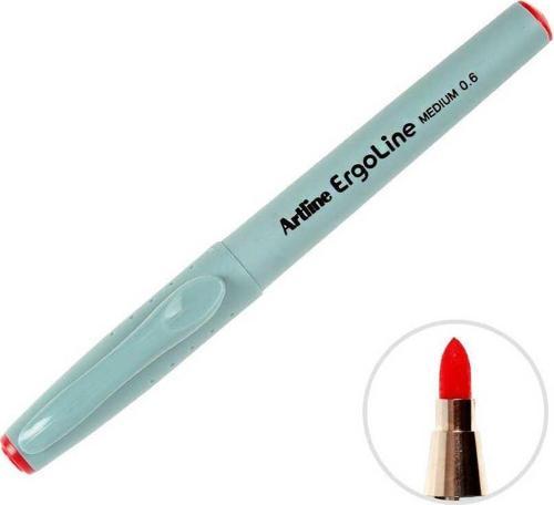 3600 Ergoline Yazı Kalemi 0,6 mm Kırmızı