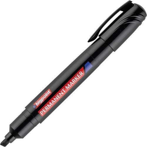 Permanent Markör Jumbo Kesik Uç Siyah