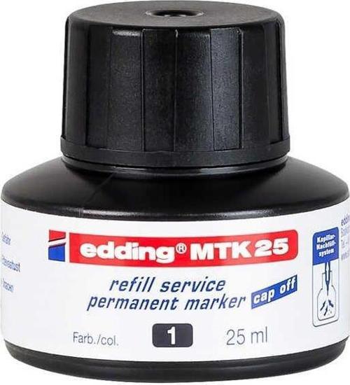 MTK 25 Permanent Markör Yedek Mürekkep 25 ml Siyah