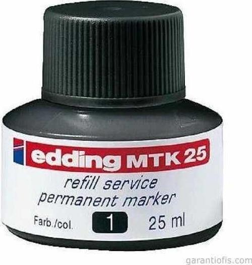 MTK 25 Siyah Yedek Mürekkep (25 ml)