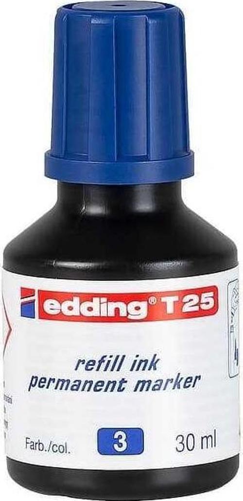 Permanent Markör Yedek Mürekkep 25 ml Mavi