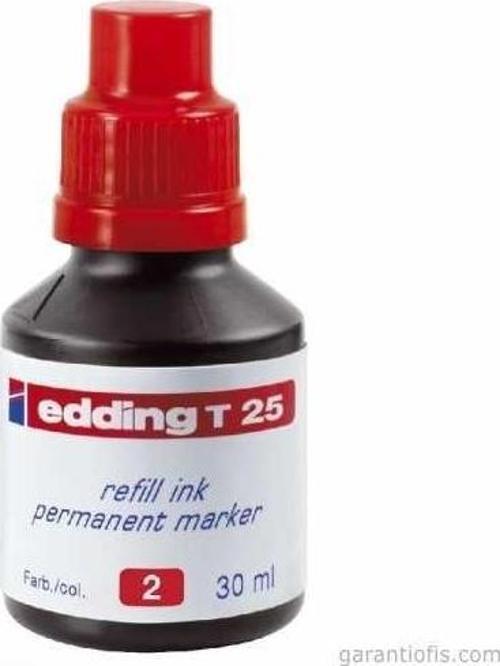 T25 Kırmızı Yedek Mürekkep (30 ml)