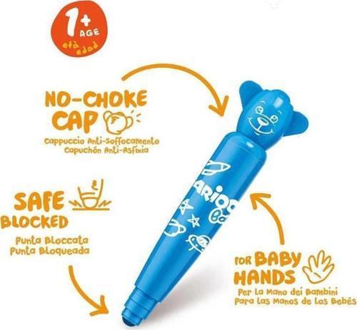 Baby Jumbo Süper Yıkanabilir Keçeli Boya Kalemi 6 Renk 42057