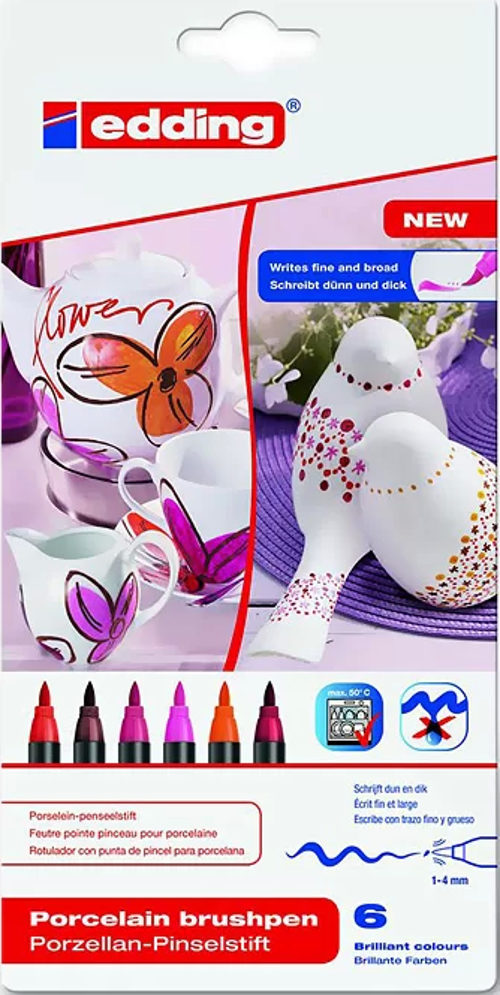 4200 PORSELEN KALEMİ SICAK 6LI SET