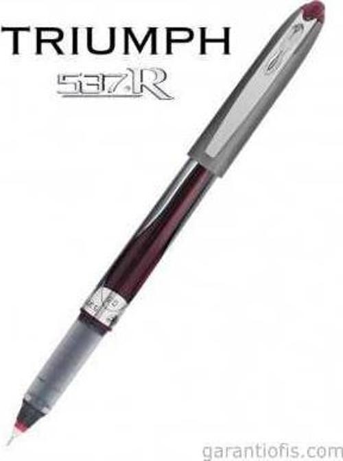537R İğne Uçlu Kırmızı Roller Kalem (0,5 mm)