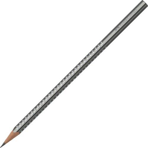 Grip Sparkle Üçgen Kurşun Kalem Gümüş 118338