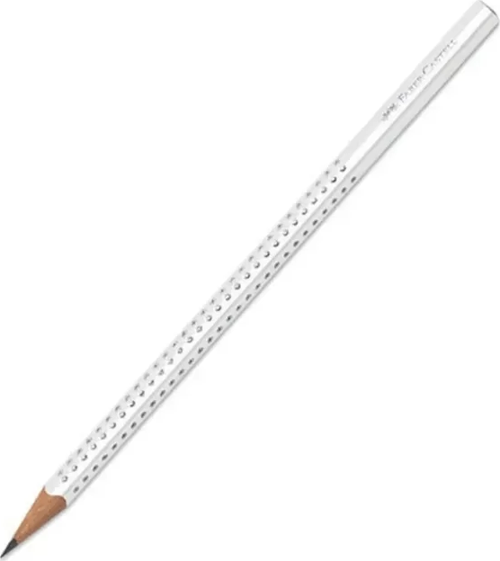 FABER-CASTELL PARLAK RENKLER KURŞUN KALEM BEYAZ (118305)