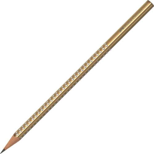 FABER-CASTELL PARLAK RENKLER KURŞUN KALEM METALİK ALTIN (118337)