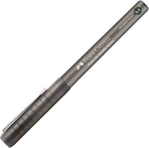 FABER-CASTELL ROLLER FREE İNK NEEDLE ROLLER KALEM 0.5 SİYAH (348602)