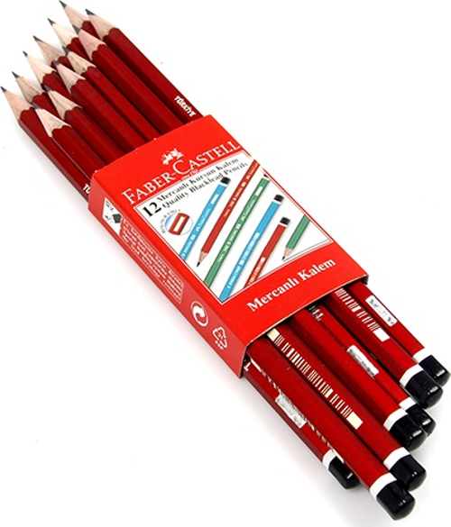 Mercanlı Kurşun Kalem (12 li Paket)