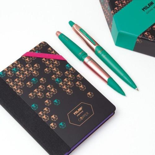 Hediyelik Hesap Makinesi Tükenmez ve Kurşun Kalem Kalemtıraş Set Yeşil