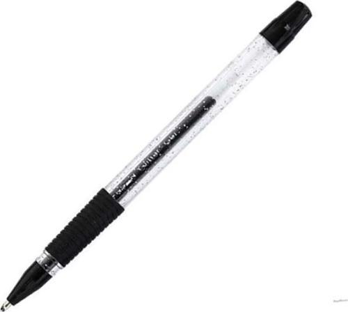 Simli Jel Kalem Siyah