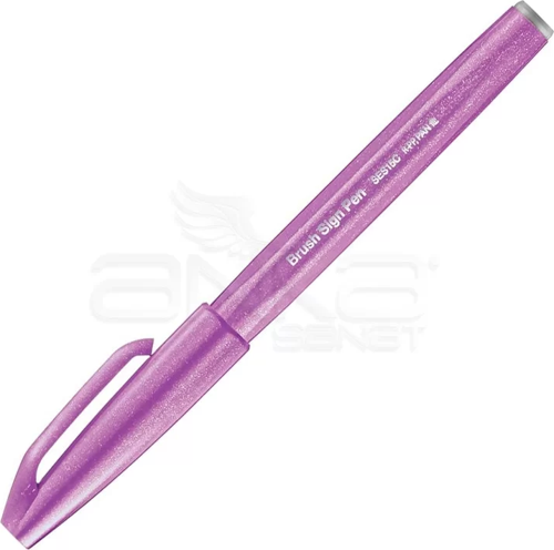 Brush Sign Pen Fırça Uçlu Kalem Pink Purple
