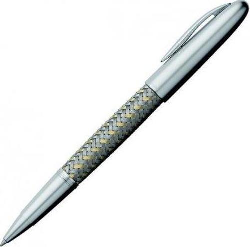 Porsche Design Roller Kalem P3110 TexFlex Altın-Çelik 988832